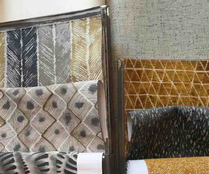 Multi-coloured patterned fabrics